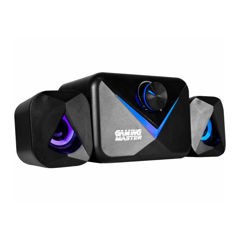 Caixa de Som K-Mex Gaming Master SS-8012, RGB, 11W RMS, P2, Preta, SS8012U0001CB1X