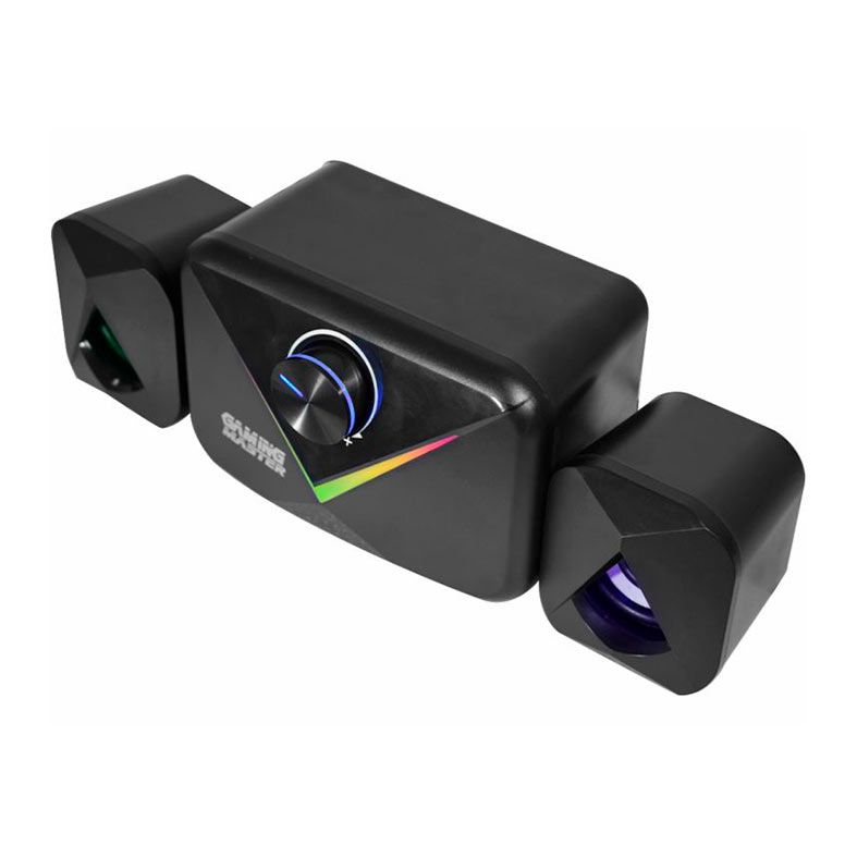 Caixa de Som K-Mex Gaming Master SS-8012, RGB, 11W RMS, P2, Preta, SS8012U0001CB1X