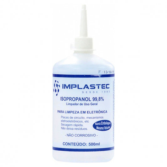 ALCOOL ISOPROPILICO 500ML COM BICO APLICADOR