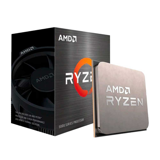 *CONSULTAR VALOR PELO WHATSAPP* PROCESSADOR AMD RYZEN 5 5500 3.6GHz (TURBO 4.2GHz) 16MB CACHE AM4 100-100000457BOX