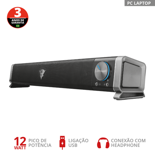 SOUNDBAR TRUST GXT 618 ASTO 6W RMS, T22209