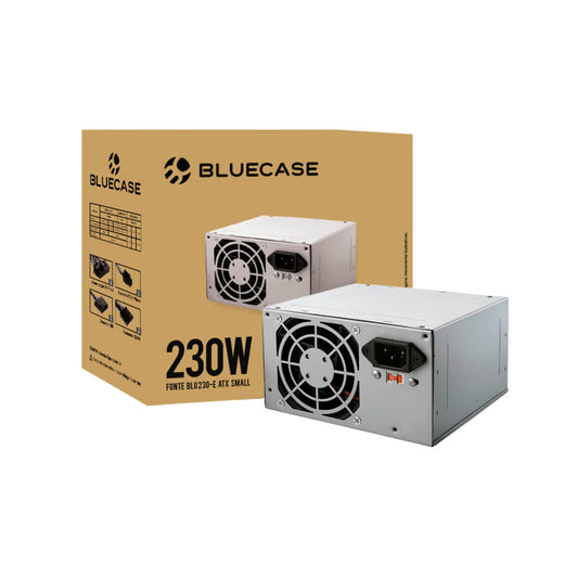 FONTE DE ALIMENTAÇÃO ATX 230W SMALL (BLU230-E SMALL) - BLUECASE