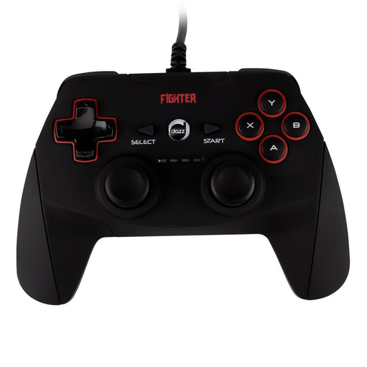 Controle Dazz Dualshock Fighter PC/PS3 Preto 623397