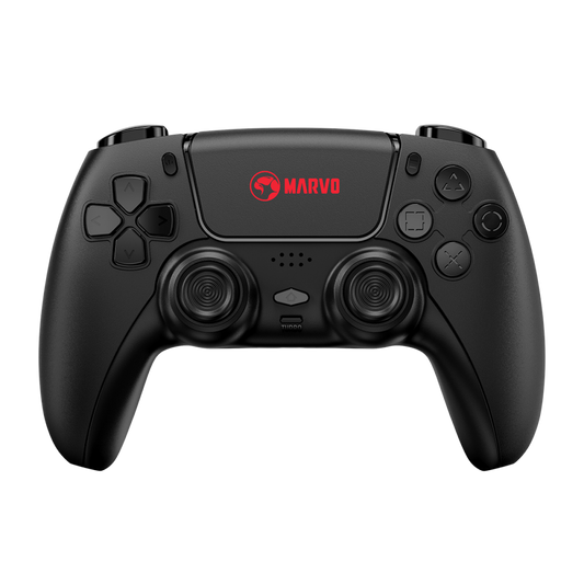 Controle Gamer Sem Fio Marvo GT-90, Compatível Com PS4/PS3/Windows/IOS/Android, Black