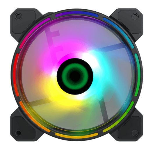 Cooler para Gabinete Gamemax, ARGB, 120mm, FN-12Rainbow-D