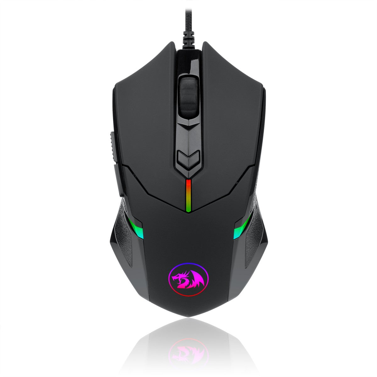 Mouse Gamer Redragon Centrophorus 2/ 7200DPI/ 6 Botões/ RGB/ Black/ M601-RGB