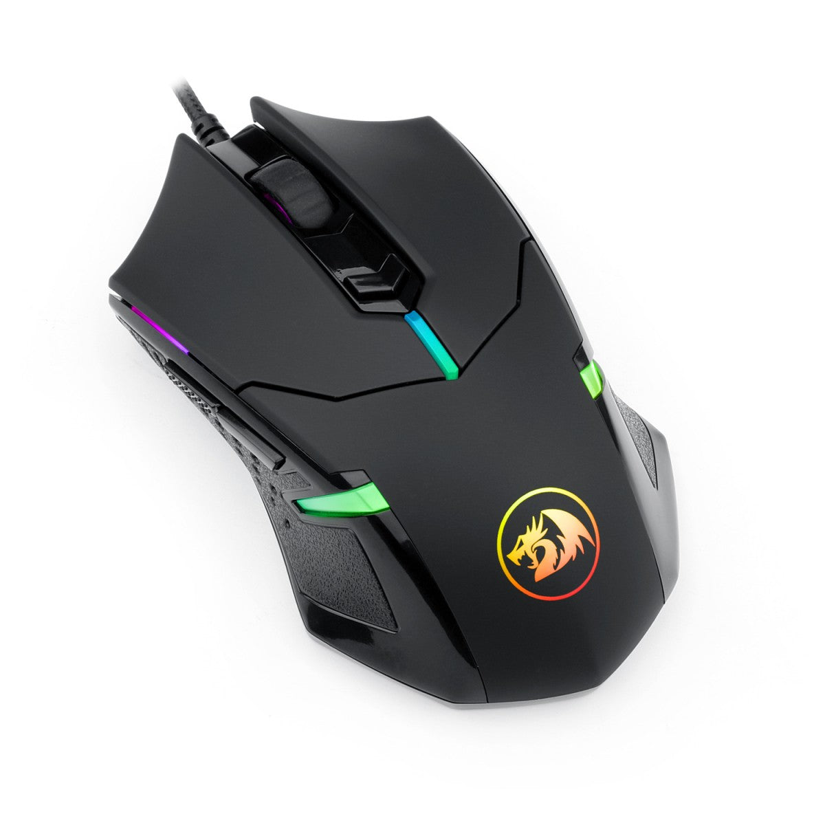 Mouse Gamer Redragon Centrophorus 2/ 7200DPI/ 6 Botões/ RGB/ Black/ M601-RGB