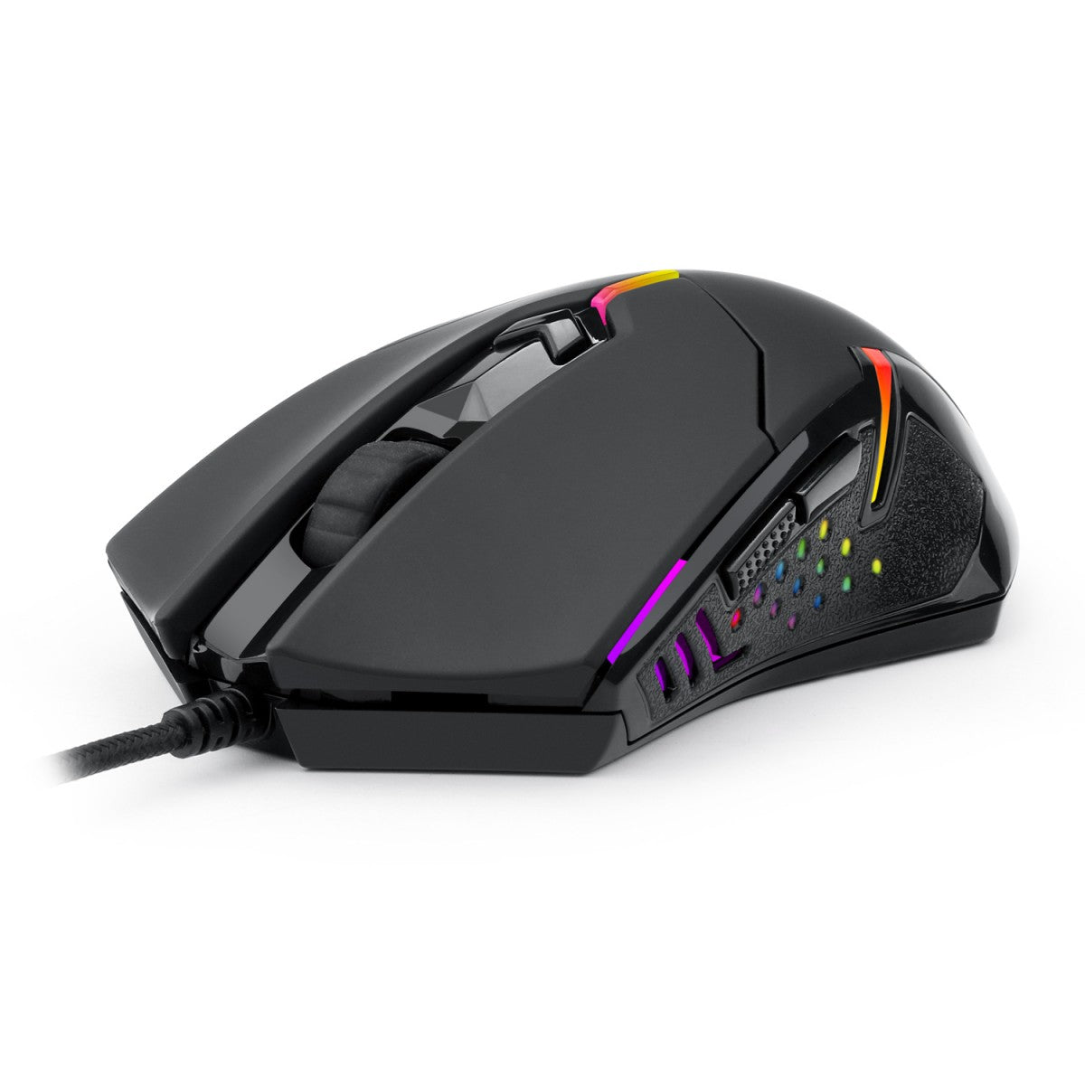 Mouse Gamer Redragon Centrophorus 2/ 7200DPI/ 6 Botões/ RGB/ Black/ M601-RGB
