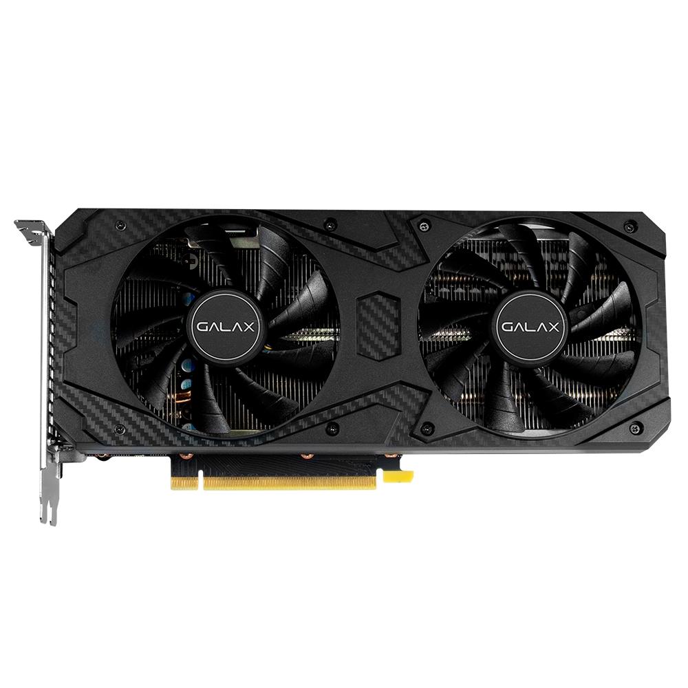 Placa de Video GALAX, GeForce RTX 3060, (1-Click OC), LHR, 12GB, GDDR6