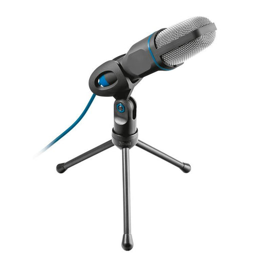 MICROFONE TRUST MICO PRETO/AZUL T23790