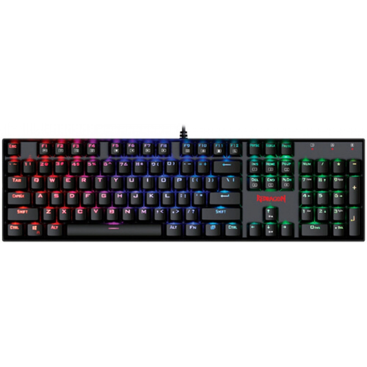 Teclado Mecânico Gamer Redragon Mitra K551 RGB/ ABNT2/ Black